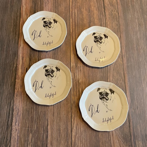 Anthro ~ Monogram d Canape Plate - Picture 6 of 6